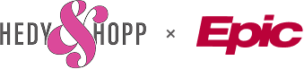 Hedy & Hopp and Epic logos