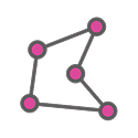 Connect the Dots Icon