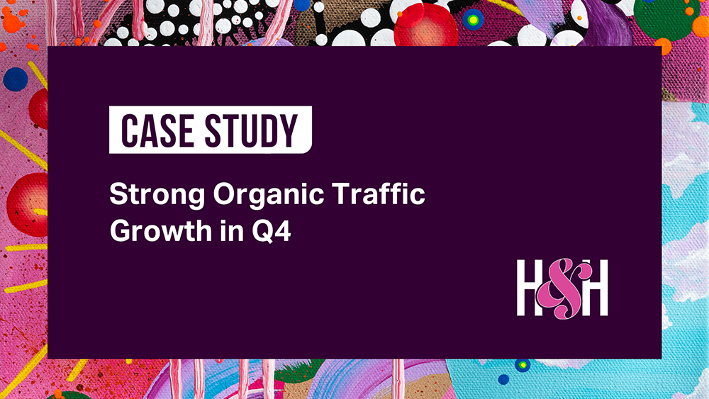 Strong Organic Traffic Growth in Q4